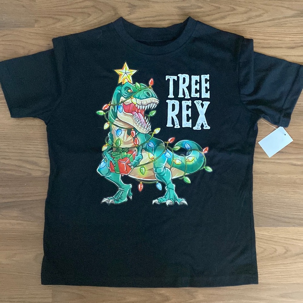 🚨2/$15. Brand New. Tree Rex shirt. Size Large